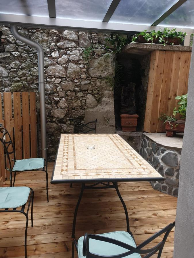 Apartma Na Klancu Kobarid Exteriör bild